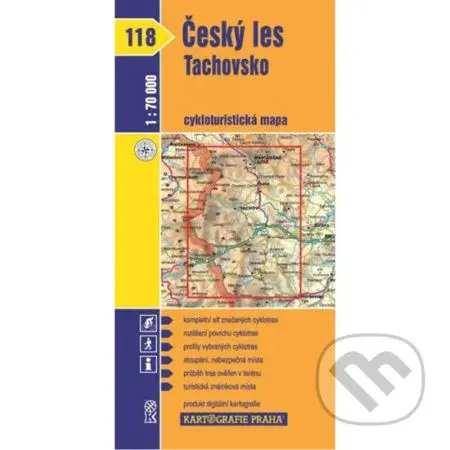 1: 70T(118)-Český les, Tachovsko (cyklomapa)