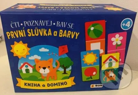 První slůvka a Barvy - čti, poznávej, bav se! (Kniha a Domino)