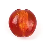 Handmade Silver Foil Glass Beads