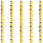 50Pcs Resin Ornaments Cute Little Yellow Duck Ornaments DIY Landscaping