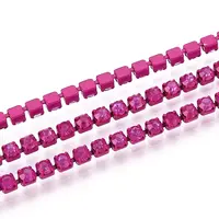 Iron Rhinestone Cup Chains