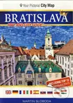 Bratislava mapa centra mesta - Martin Sloboda