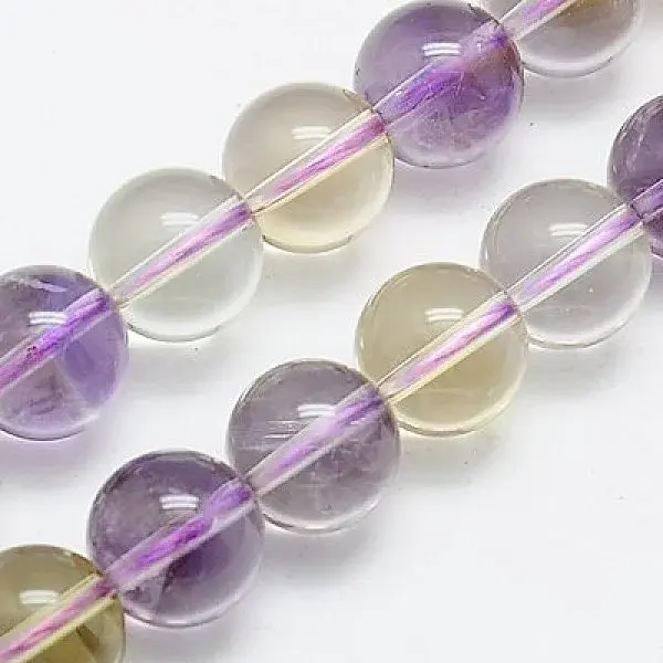 Natural Ametrine Beads Strands