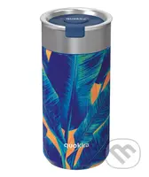 Nerezový termohrnček so sitkom Boost Blue Jungle 400 ml