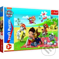 Tlapková patrola Zábava na pláži (MAXI 24 dílků) - puzzle z kategorie 15 - 60 dílků
