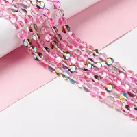 Synthetic Moonstone Beads Strands