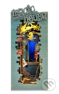 3D Skládačka Zarážka na knihy - Kouzelnická ulička - hra z kategorie Stavebnice