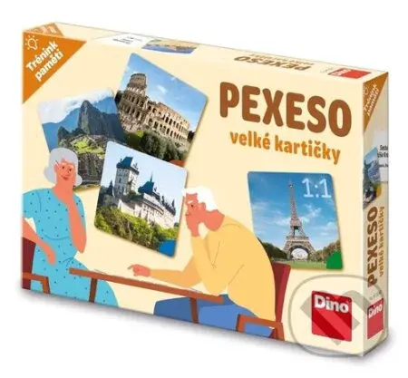 Pexeso památky velké kartičky - hra z kategorie Vzdělávací hry