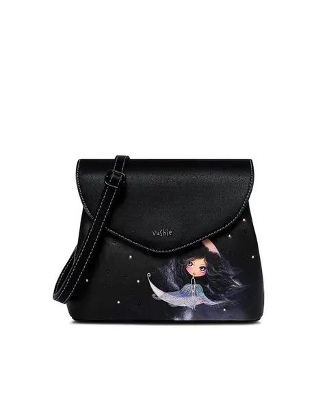 Vushie Lilian Flap Crossbody Bag