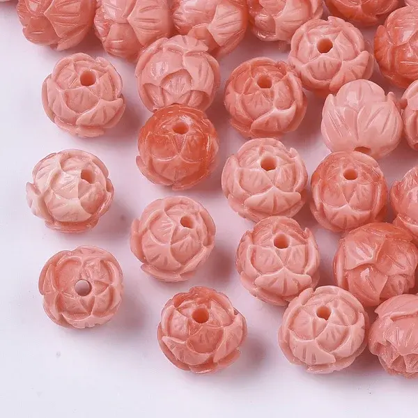Synthetic Coral Beads
