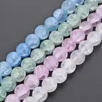 Crackle Glass Beads Strands