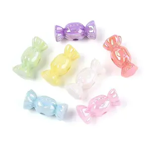 UV Plating Opaque Acrylic Beads