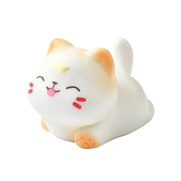 Cat Flying Resin Sculpture Display Decorations