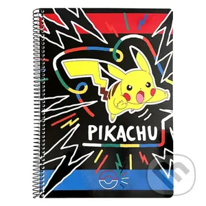 Pokémon A4 blok kroužkový - Colourful edice
