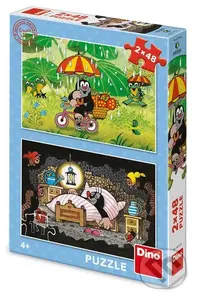 Krtkův den - puzzle z kategorie 15 - 60 dílků