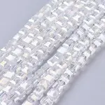 Electroplate Glass Beads Strands