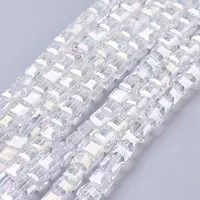Electroplate Glass Beads Strands