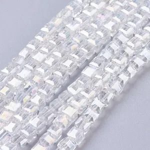 Electroplate Glass Beads Strands