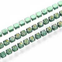 Iron Rhinestone Cup Chains