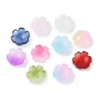 Transparent Spray Paint Glass Beads