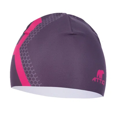 Sportovní čepice Attiq Lycra Thermo Vertical Pink