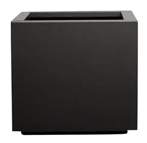 Čtvercový samozavlažovací květináč STEEL PLUS, více variant - Hobby Flower Barva: antracit, Rozměry: 75 x 75 x 40