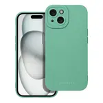 Zadní ochranný kryt ROAR case LUNA pro Apple iPhone 15, zelená
