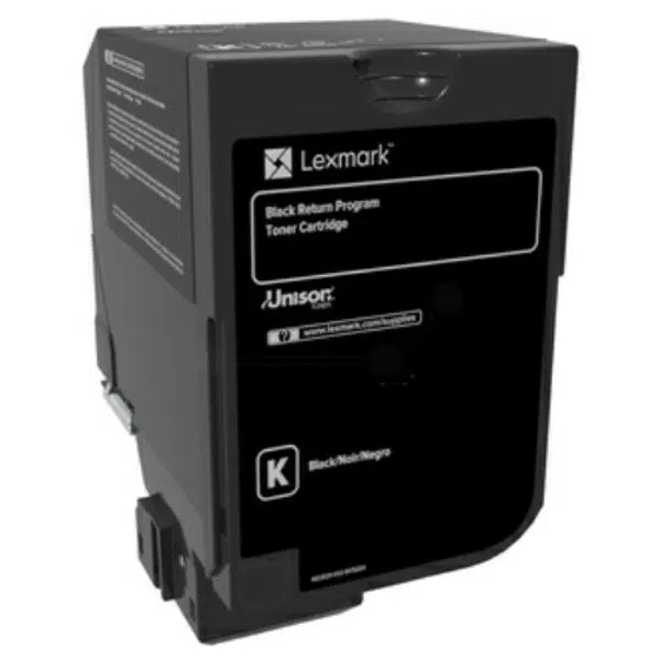Lexmark 74C2SKE černý (black) originální toner
