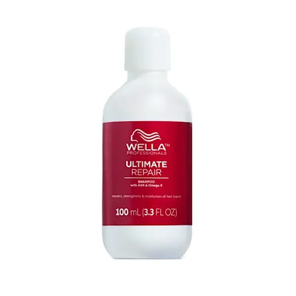 Posilující šampon pro poškozené vlasy Wella Professionals Ultimate Repair Shampoo - 100 ml (99350167802) + dárek zdarma