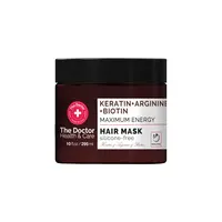 Energizující maska pro slabé a mastné vlasy The Doctor Keratin + Arginine + Biotin Mask - 295 ml