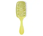 Kartáč pro normální vlasy Olivia Garden iDetangle Medium - světle žlutý (ID-YE; 1749) + dárek zdarma