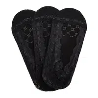 Ponožky NINE WEST LA_NW_4WB_005_SS25 (3-PACK) BLACK