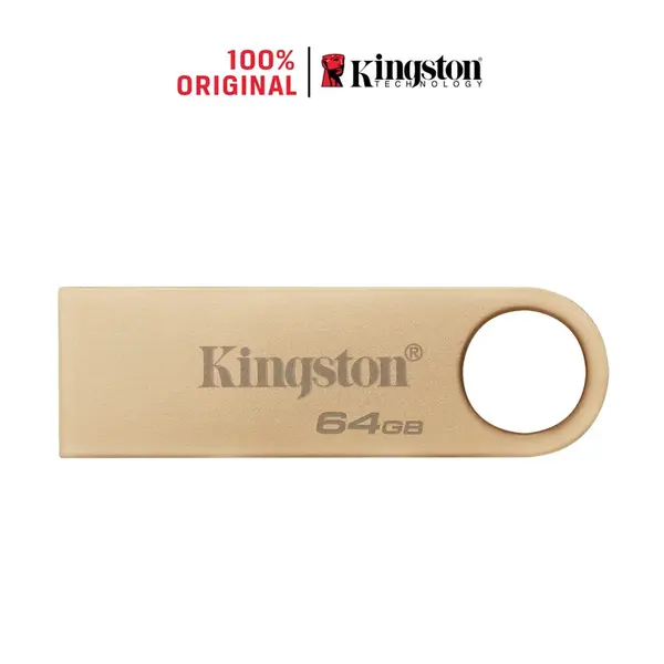 Kingston 64GB DataTraveler DTSE9, 3. Generace, USB 3.2, zlatá