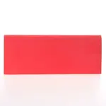 Decentní saténové psaníčko červené - Delami P355