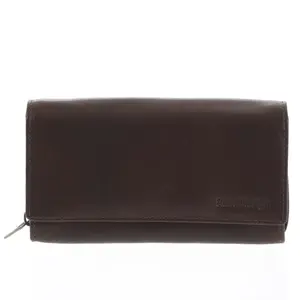 Dámská kožená peněženka tmavě hnědá - SendiDesign Zimbie