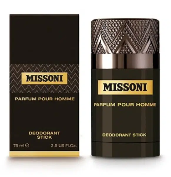 Missoni Missoni Pour Homme - tuhý deodorant 75 ml