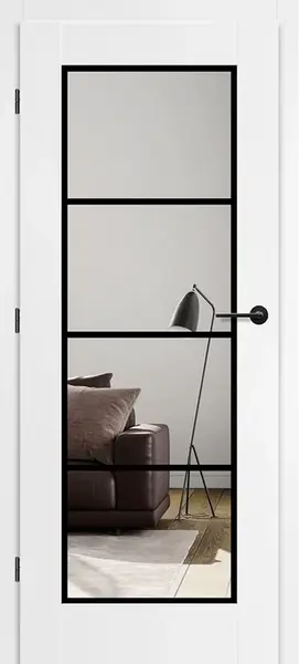 Interiérové dveře Miskant 5 (UV Lak) - Reverzní otevírání