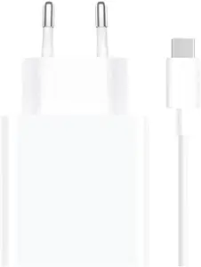 Xiaomi (MDY-16-EF) 33W Cestovní Nabíječka + USB-C Datový Kabel bílá