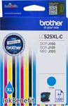 Brother LC-525XLC azurová (cyan) originální cartridge
