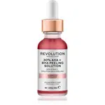 Revolution Skincare AHA + BHA 30% Peeling Solution intenzivní chemický peeling pro rozjasnění pleti 30 ml