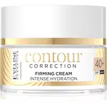 Eveline Cosmetics Contour Correction zpevňující krém s hydratačním účinkem 40+ 50 ml