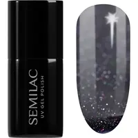 Semilac UV Hybrid Winter Collection gelový lak na nehty s použitím UV/LED lampy odstín 611 Violet Night 7 ml