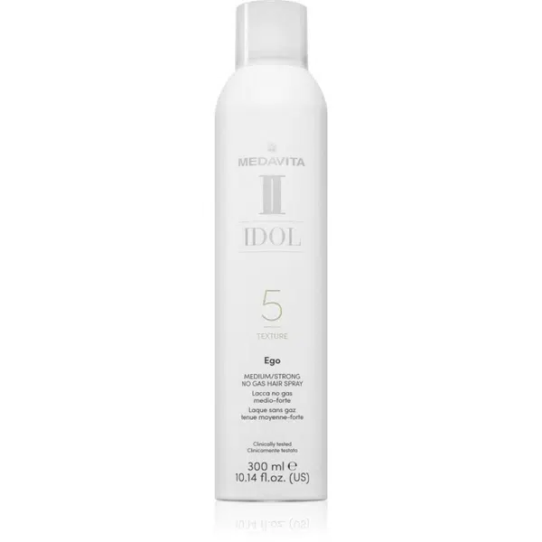 Medavita IDOL Texture 5 lak na vlasy pro hladký styling a objem 300 ml