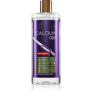 Bielenda Calcium + Q10 Concentrated cleansing and moisturizing micellar fluid čisticí micelární emulze s protivráskovým účinkem 500 ml