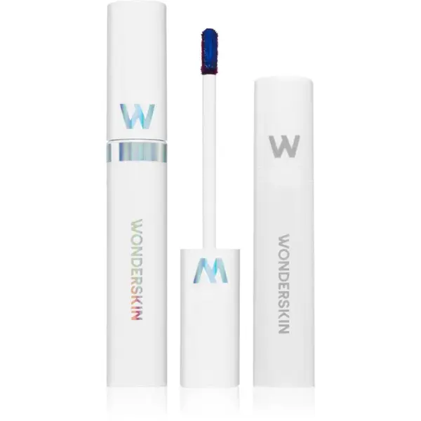 WONDERSKIN Wonder Blading Lip Stain Kit slupovací rtěnka + aktivátor odstín Adore 4 ml