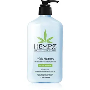 HEMPZ Triple Moisture hydratační tělové mléko 500 ml