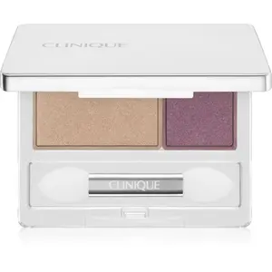 Clinique All About Shadow™ Duo duo oční stíny odstín Beach Plum 1.7 g