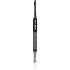 flormar Triple Brow Pencil tužka na obočí 3 v 1 odstín 002 Auburn 0.75 g