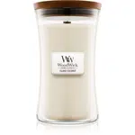 Woodwick Island Coconut vonná svíčka s dřevěným knotem 609.5 g