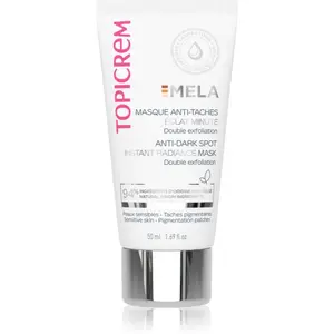 Topicrem MELA Anti-Dark Spot Instant Radiance Mask rozjasňující maska proti pigmentovým skvrnám 50 ml